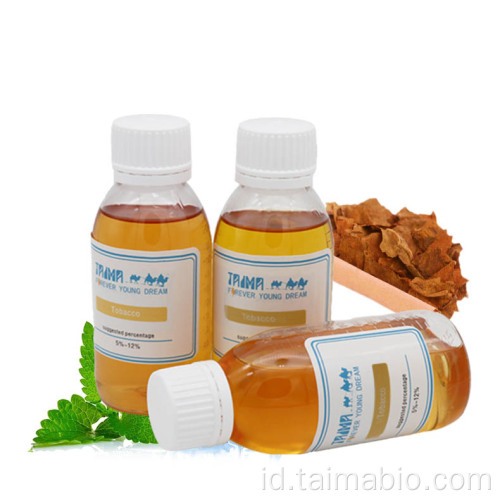 Konsentrasi vaping rasa tembakau untuk jus e-liquid